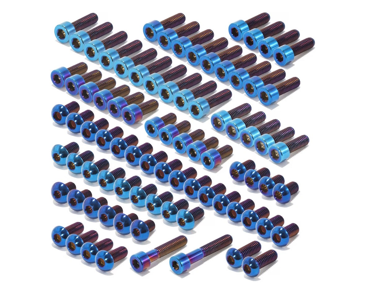 (PRE-ORDER) Surron lbx/79 bike titanium bolt kit