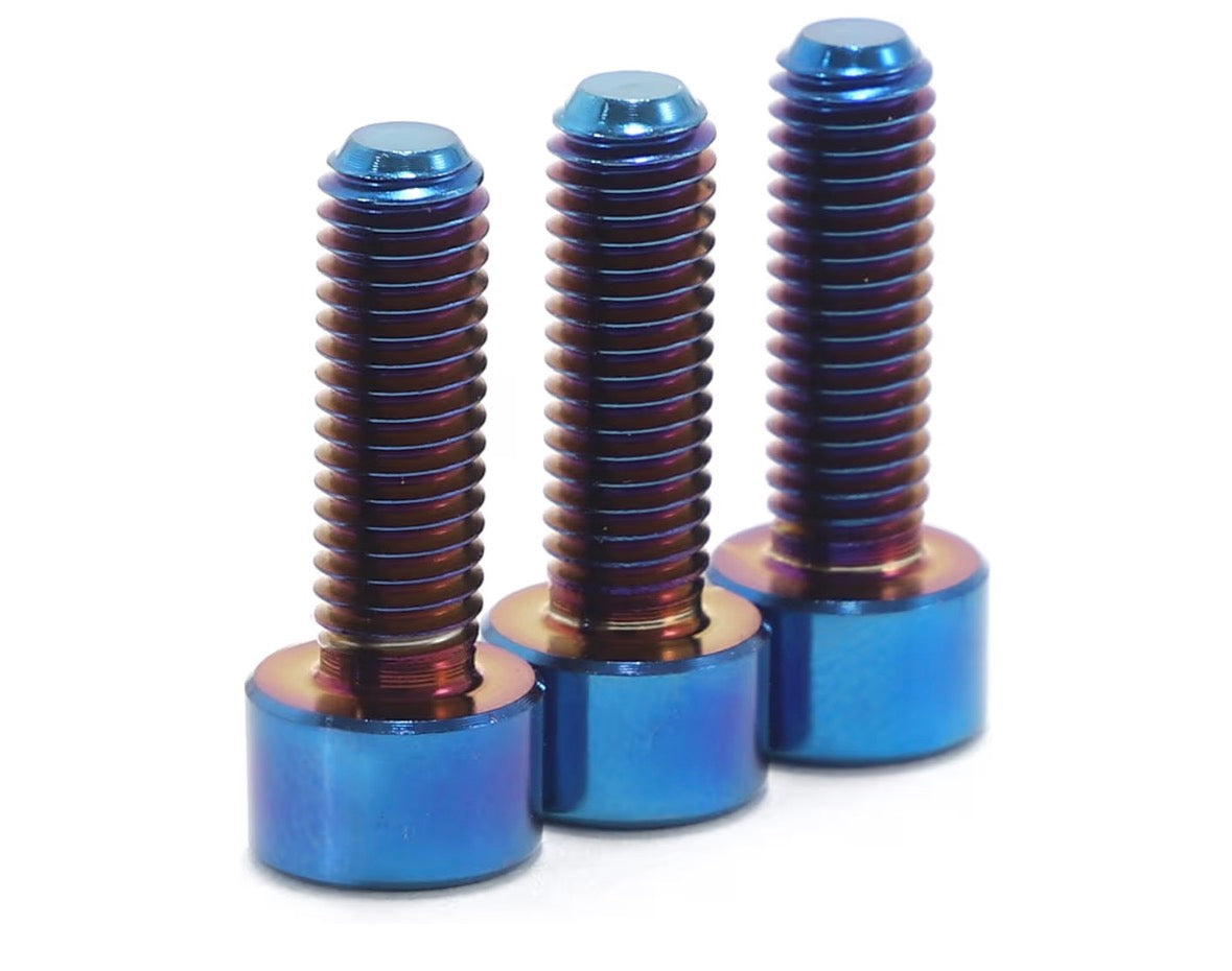 (PRE-ORDER) Lbx upper triple clamp bolts (set of 3)