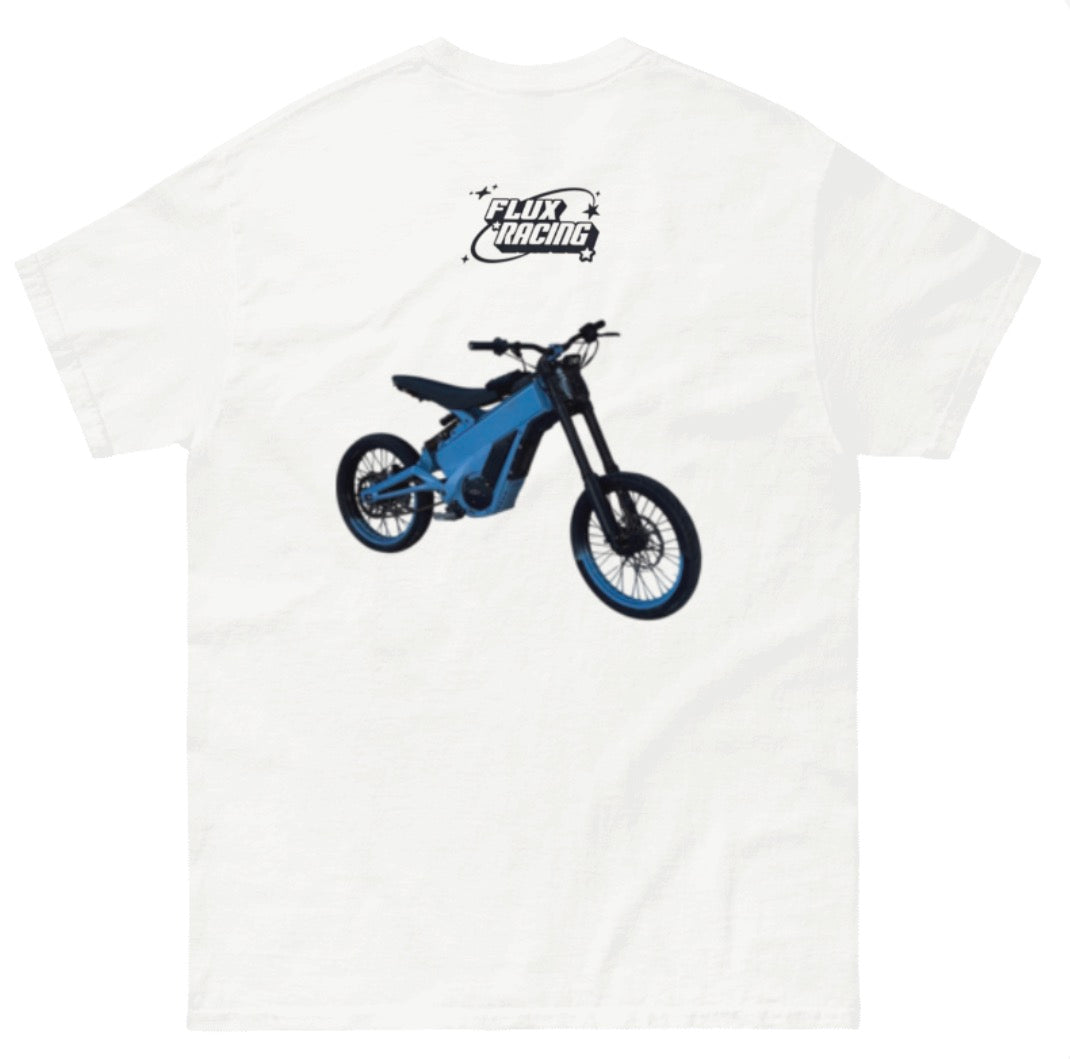 Flux racing custom bike t-shirt